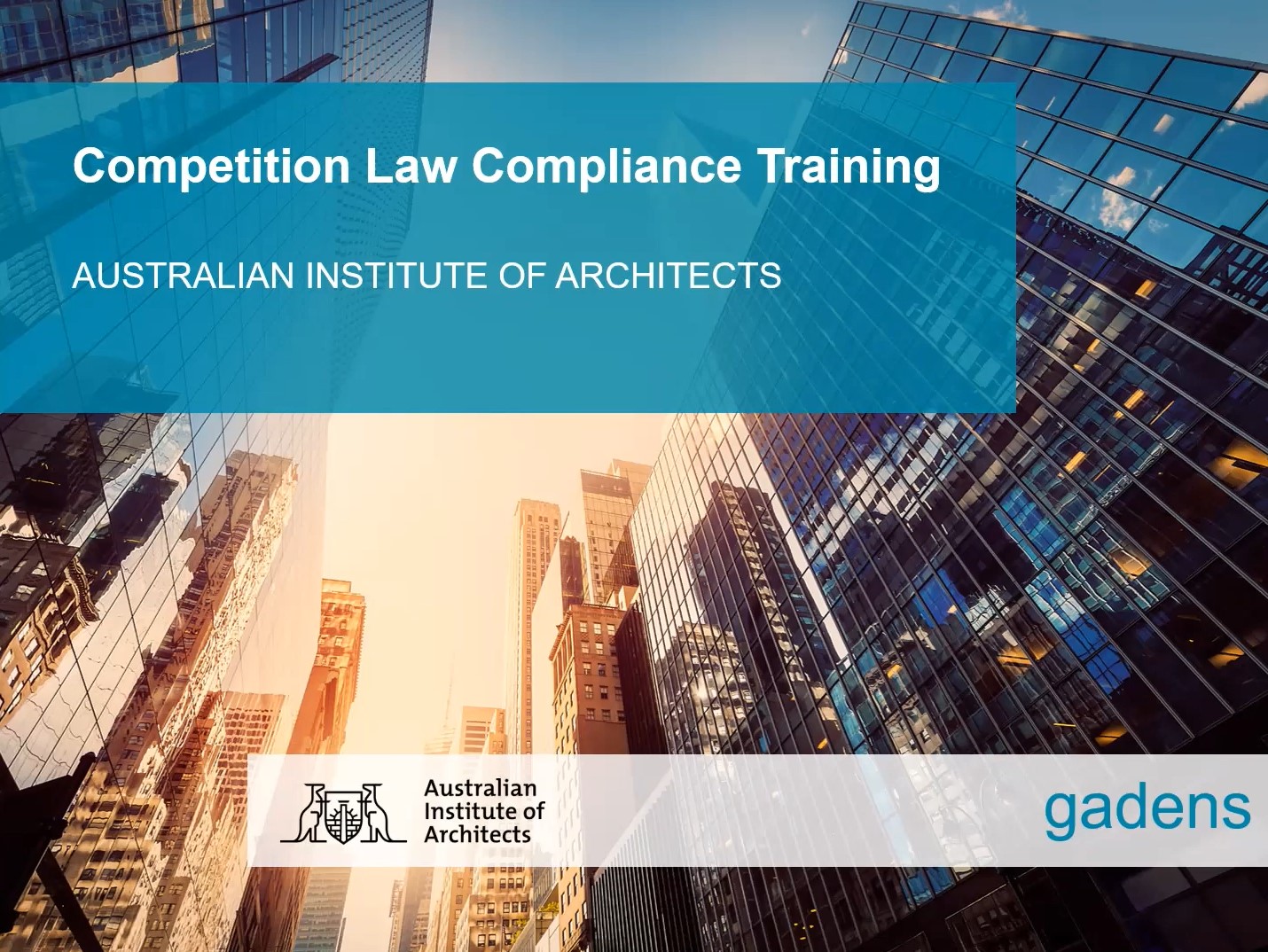 Competition Law Compliance - INFORMAL CPD