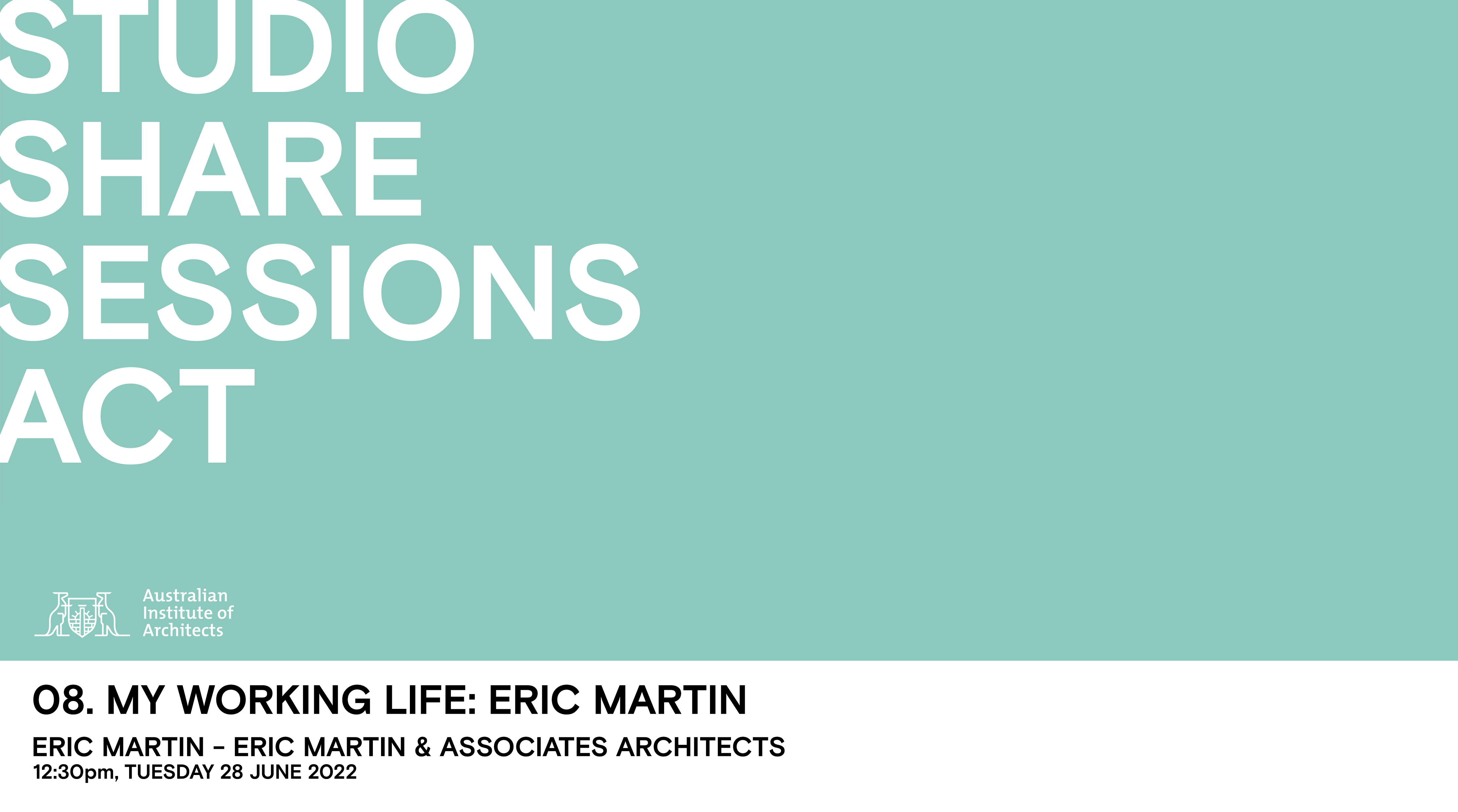 Studio Share Session - Eric Martin
