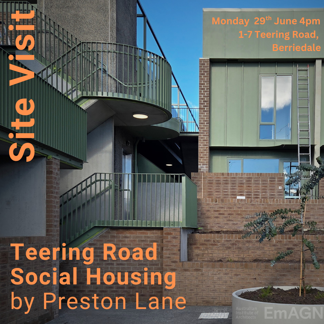 EmAGN | Site Visit - Teering Road Social Housing by Preston Lane
