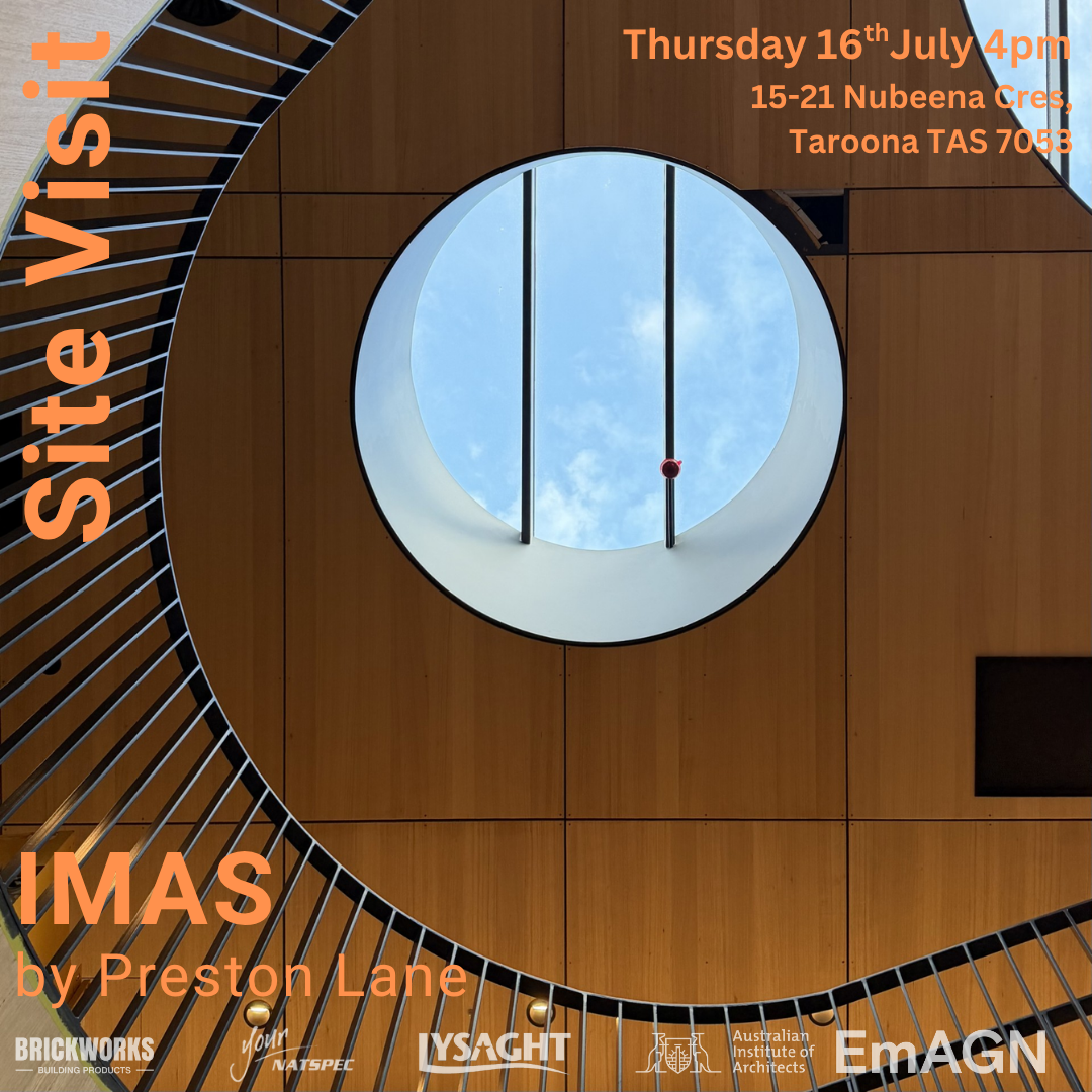EmAGN | Site Visit - UTAS's IMAS building by Preston Lane