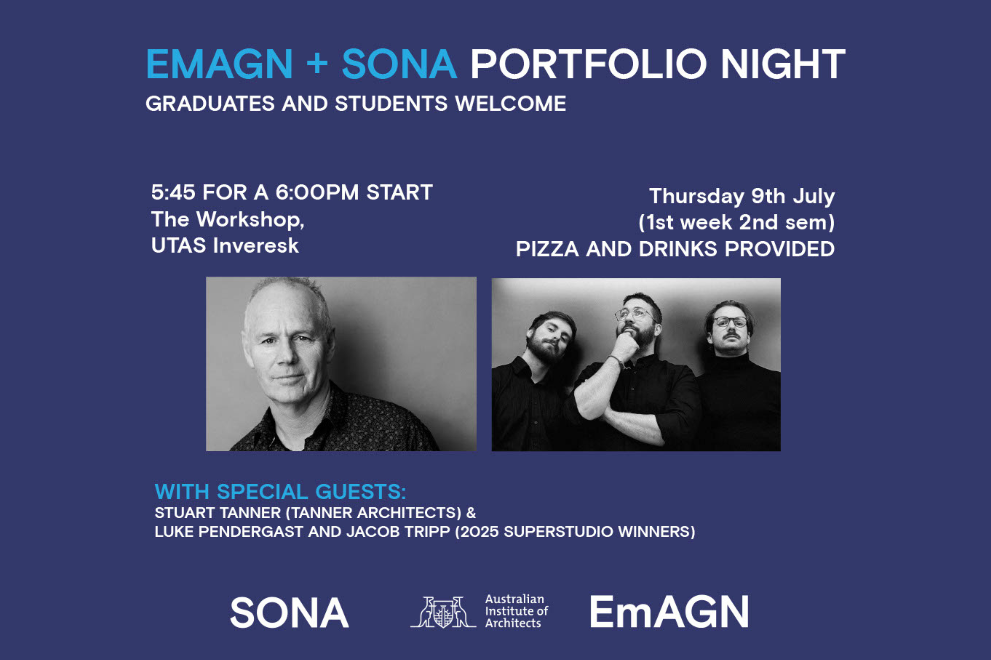 EMAGN & SONA TAS | PORTFOLIO NIGHT | LAUNCESTON